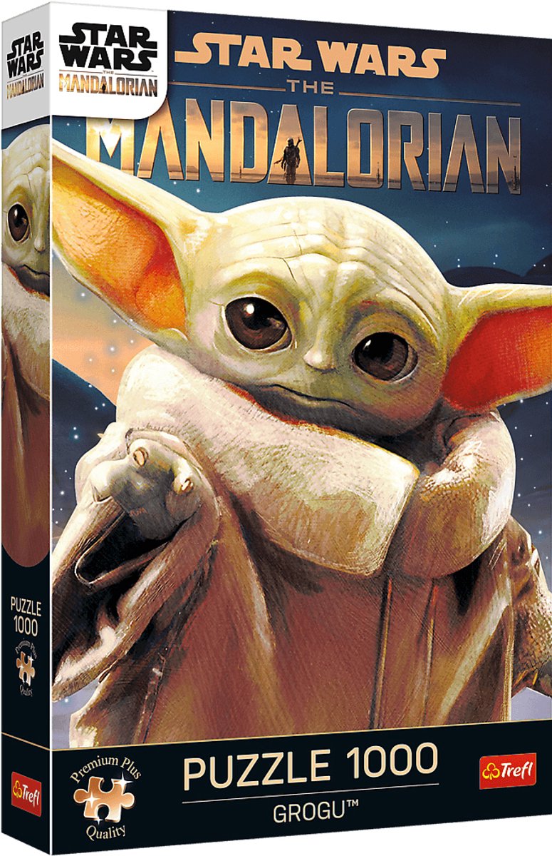 Trefl star wars grogu puslespil - 1000 brikker - fra 12 år