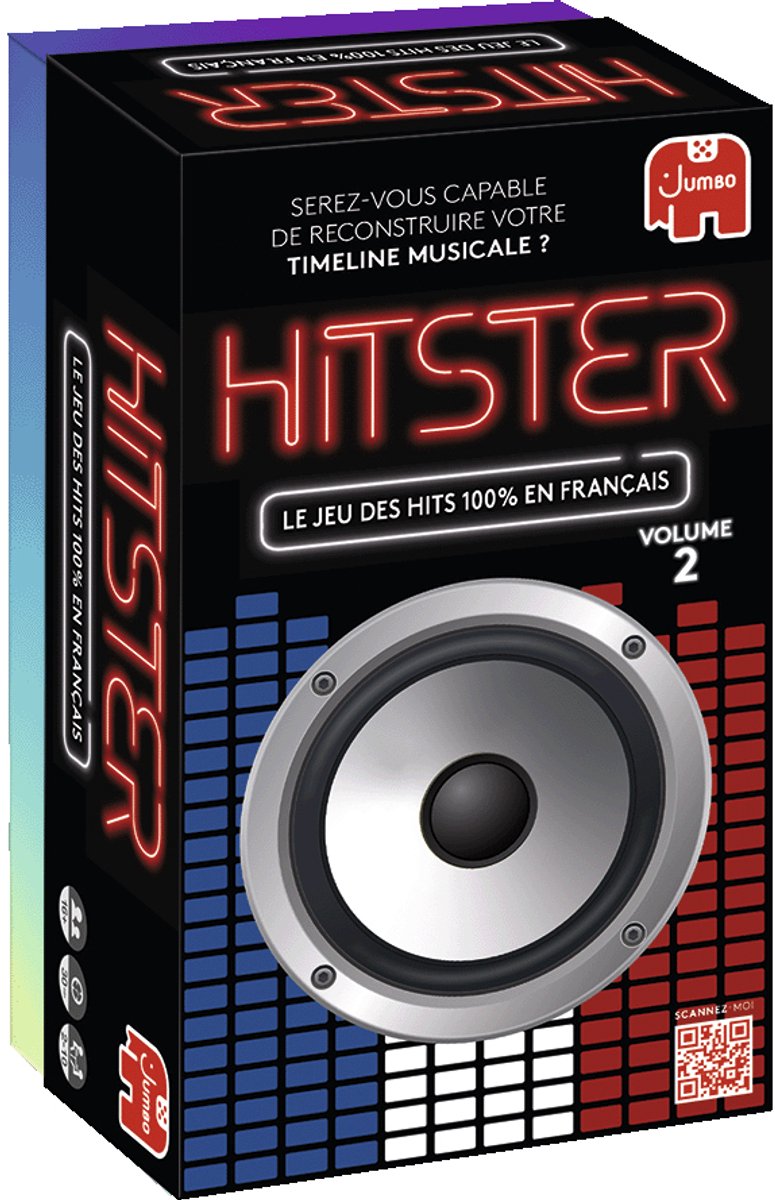 Hitster jumbo 100 % chansons francaises (på fransk)
