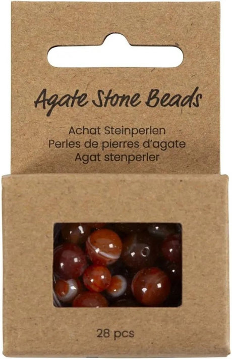 Creativ virksomhed https: www.cchobby.nl agate-beads-d-6-8-10-mm-hole-size-0-9-1-mm-burnt-orange-red-28-piece-1-box