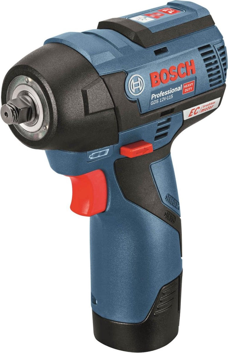 Bosch professionel slagnøgle gds 12 v115 inkl