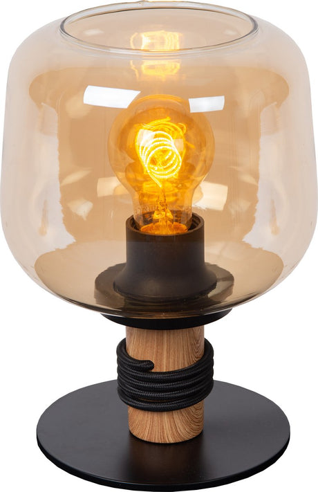 Lucide ilona - bordlampe - ø 18 cm - 1xe27 - rav