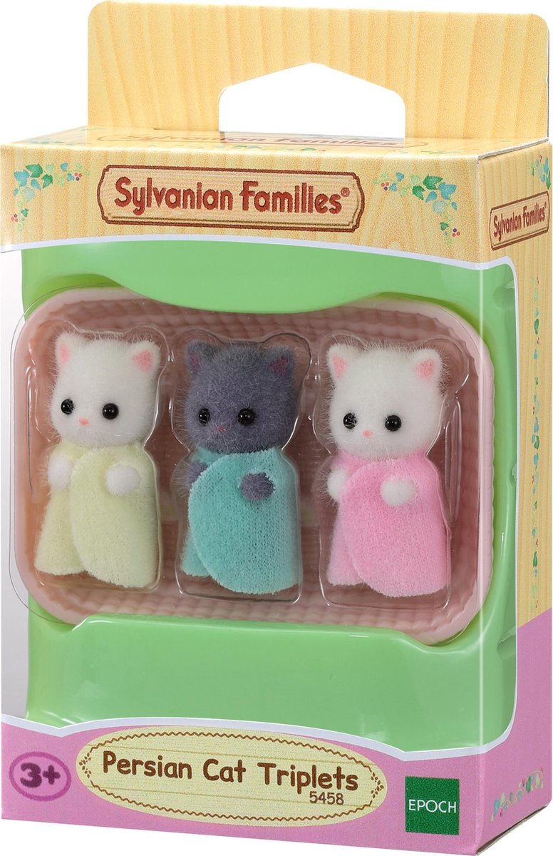 Sylvanian familier 5458 triplet kat