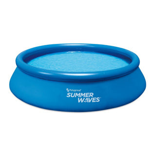 Sommerbølger oppustelig pool rund - ⌀366 x 76 cm - swimmingpools - inklusive filterpumpe - poolpumpe - filterpatron