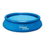 Sommerbølger oppustelig pool rund - ⌀366 x 76 cm - swimmingpools - inklusive filterpumpe - poolpumpe - filterpatron