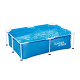 Sommerbølger swimmingpool lille ramme 213 x 152 x 61 cm