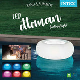 Intex - oppustelig LED-puff