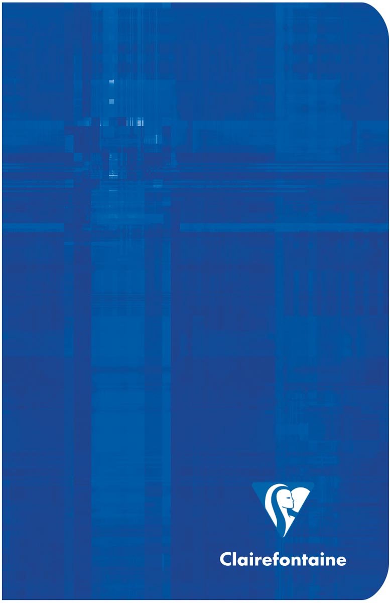 Clairefontaine metrisk notesbog, ft 11 x 17 cm, 96 sider, firkantet 5 mm 10 stk.