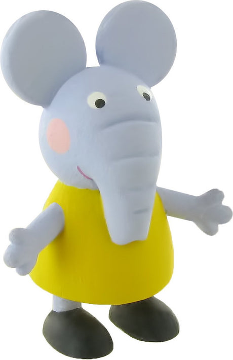 Peppa pig emily elephant kage topper dekoration 6 cm.