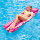 Summer waves luftmadras 183 x 69 cm pink | 12 stk