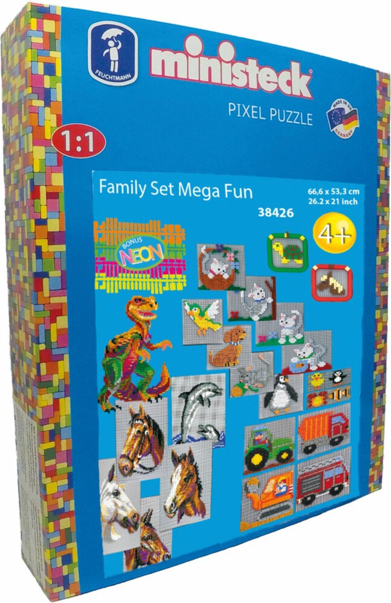 Ministeck Family Set Mega Fun - XXL Box, 4000st.