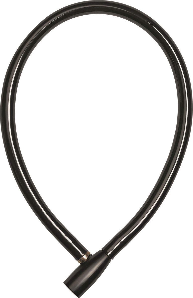 Abus kabellås 3406K 55 sort - cykellås