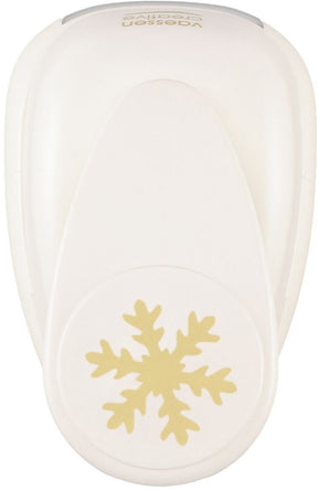Vaessen creative pons - figuurpons - sneeuwvlok - 4,3 x 5 cm