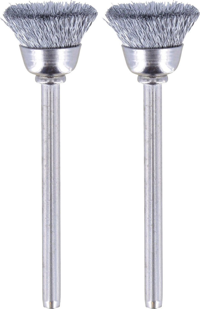 Dremel multipack stålbørsteskål model - 2 stk - 442