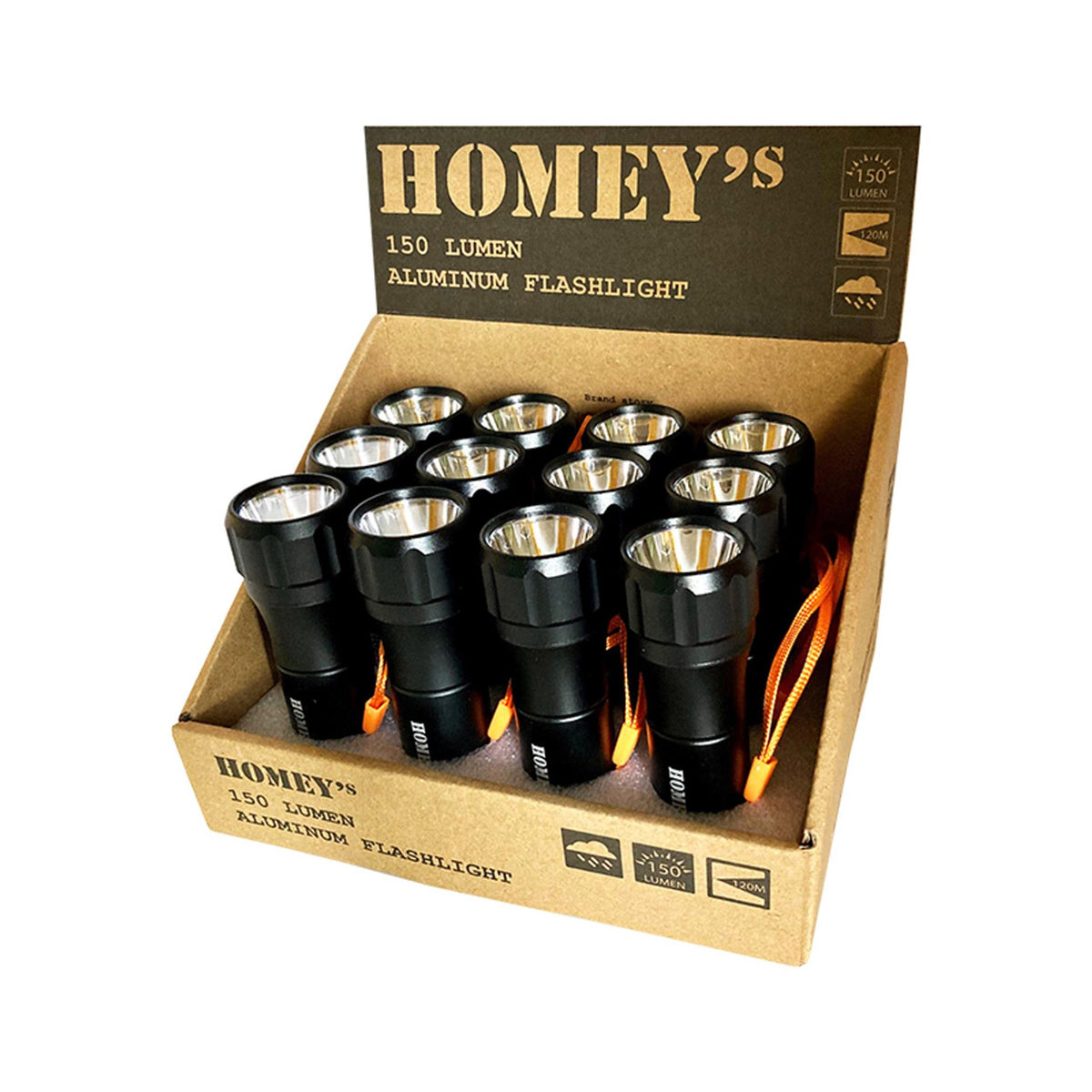 Homeij homeys lommelygte led display 12 stk