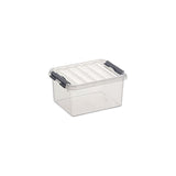 Sunware q-line opbevaringsboks 2 liter gennemsigtig 20x15x10,4cm