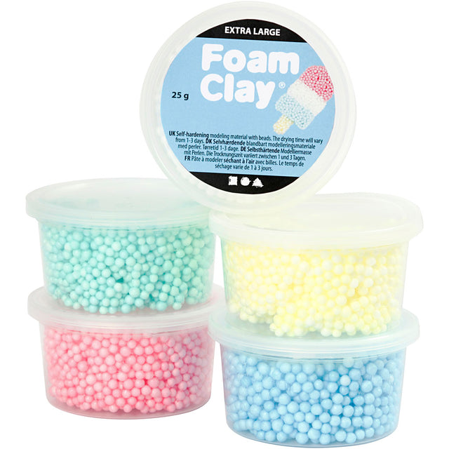 Kreativ virksomhed https: www.cchobby.nl foam-clay-extra-large-diverse-colours-5x25-gr-1-doos