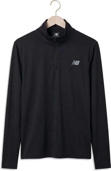 New balance sport 1 4 zip dames trui - black