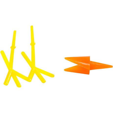 Creativ virksomhed https: www.cchobby.nl chicken-beaks-and-feet-h-28-mm-l-30-37-mm-orange-yellow-8-set-1-box