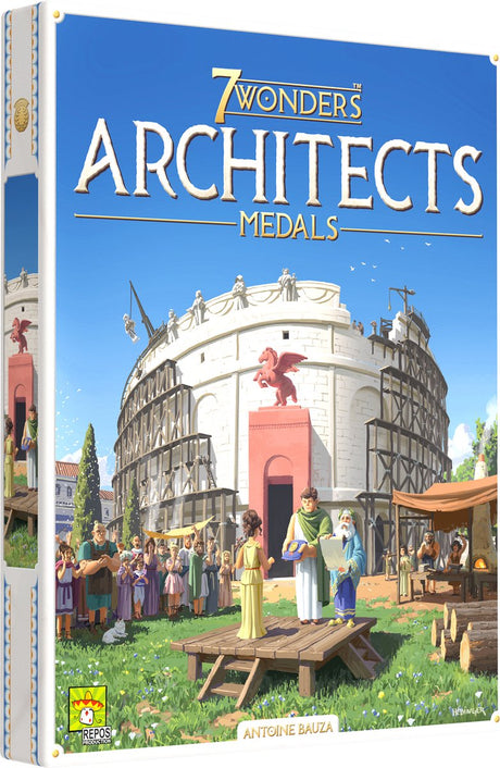 Repos production 7 wonders architects medaljer - hollandsk brætspil
