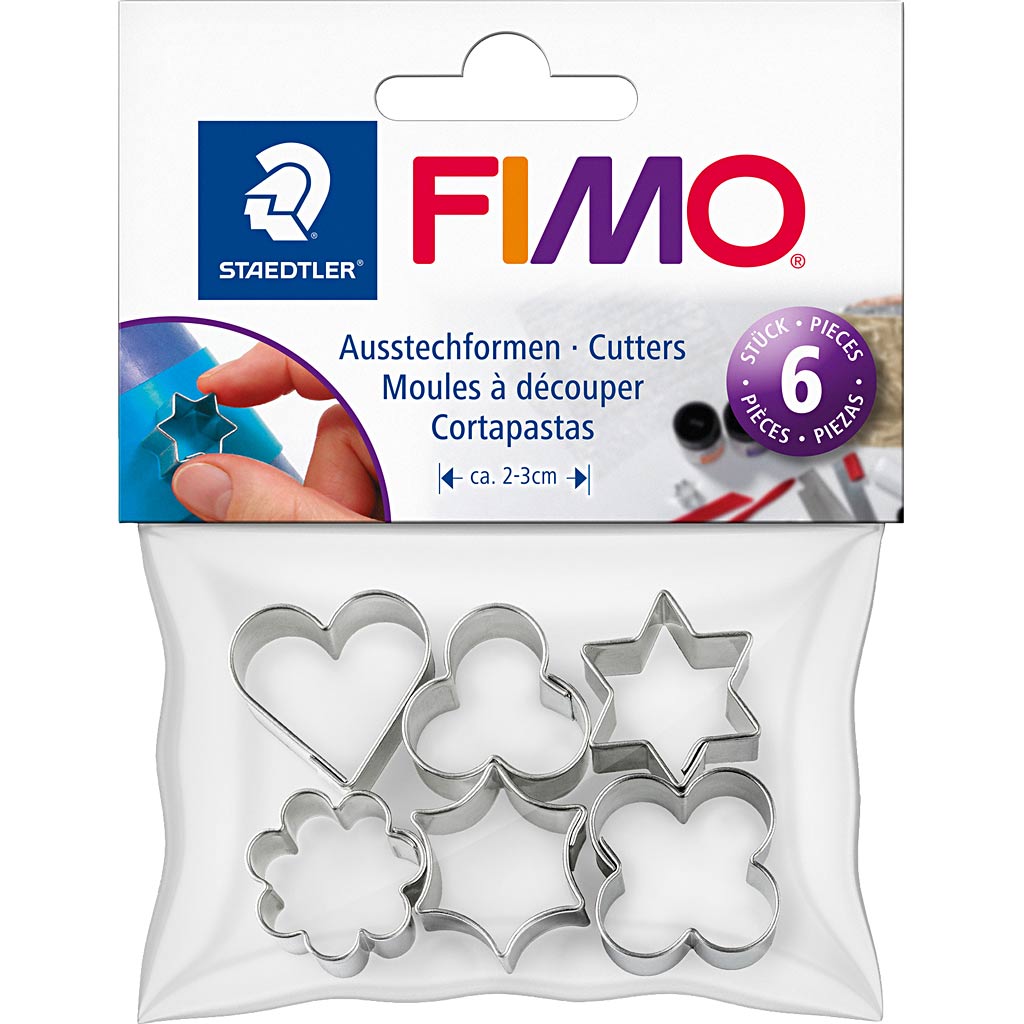 Fimo https: www.cchobby.nl r-udskæringsformer-6-stykke-1-kasse