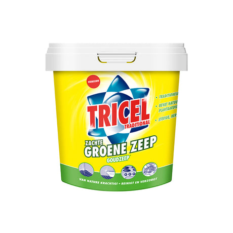 Tricel blød grøn sæbe guldsæbe (6x 750gr)