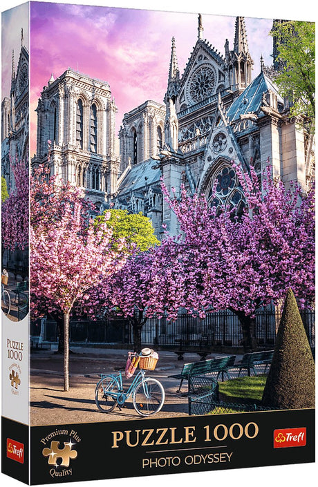 Trefl puslespil 1000 brikker - Notre-Dame Cathedral of Paris - Premium Plus.