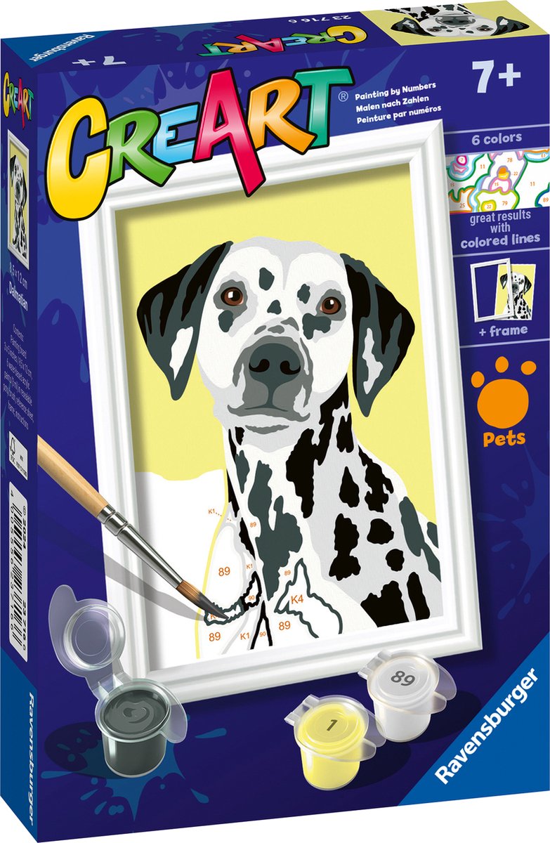 Ravensburger Creart Maleri efter nummer - Dalmatier