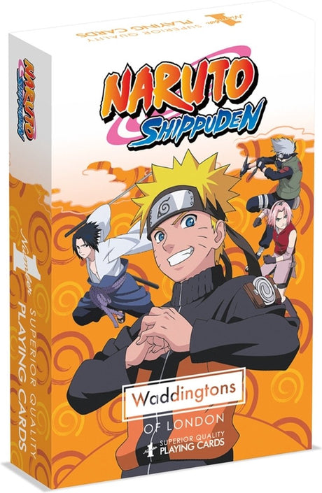 Vindertræk naruto - spillekort - waddingtons nr.1