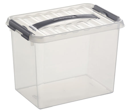 Sunware q-line opbevaringsboks 9ltr plast