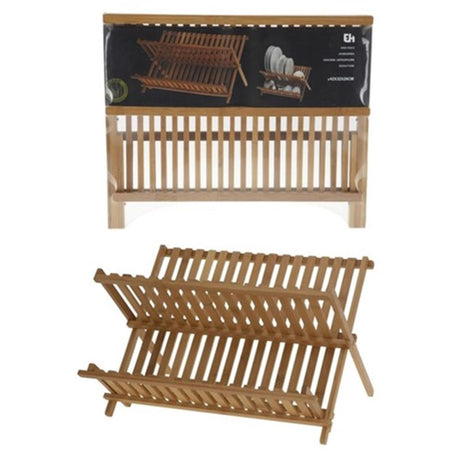 Fremragende husholdningsopvask af bambus 26x42x32cm