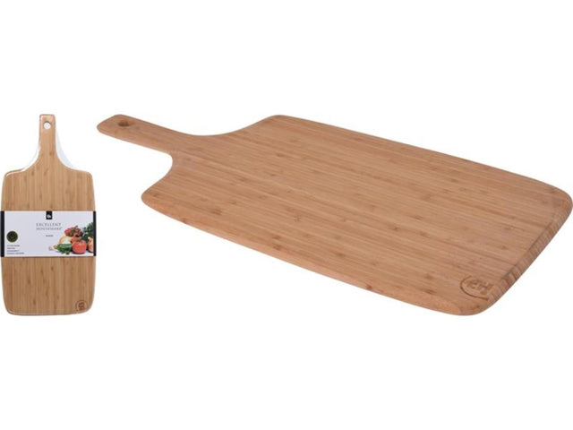 Fremragende husholdningsskærebræt bambus 58x28 cm