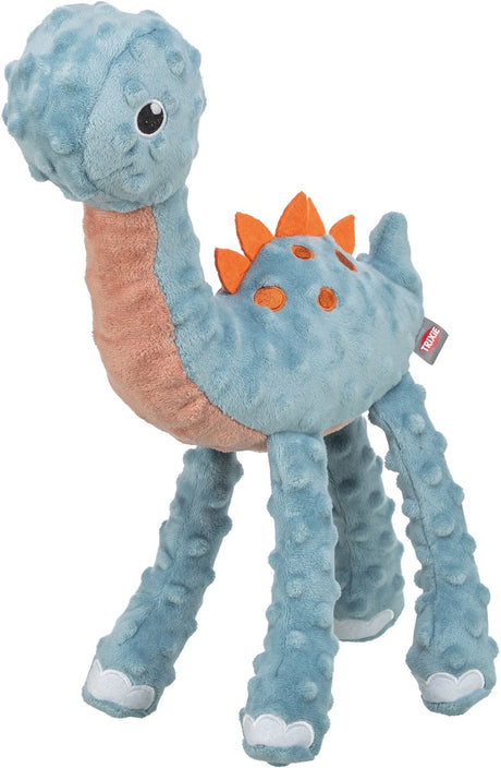 Trixie be øko dinosaur genbrugt plys blå 38 cm 2 stk