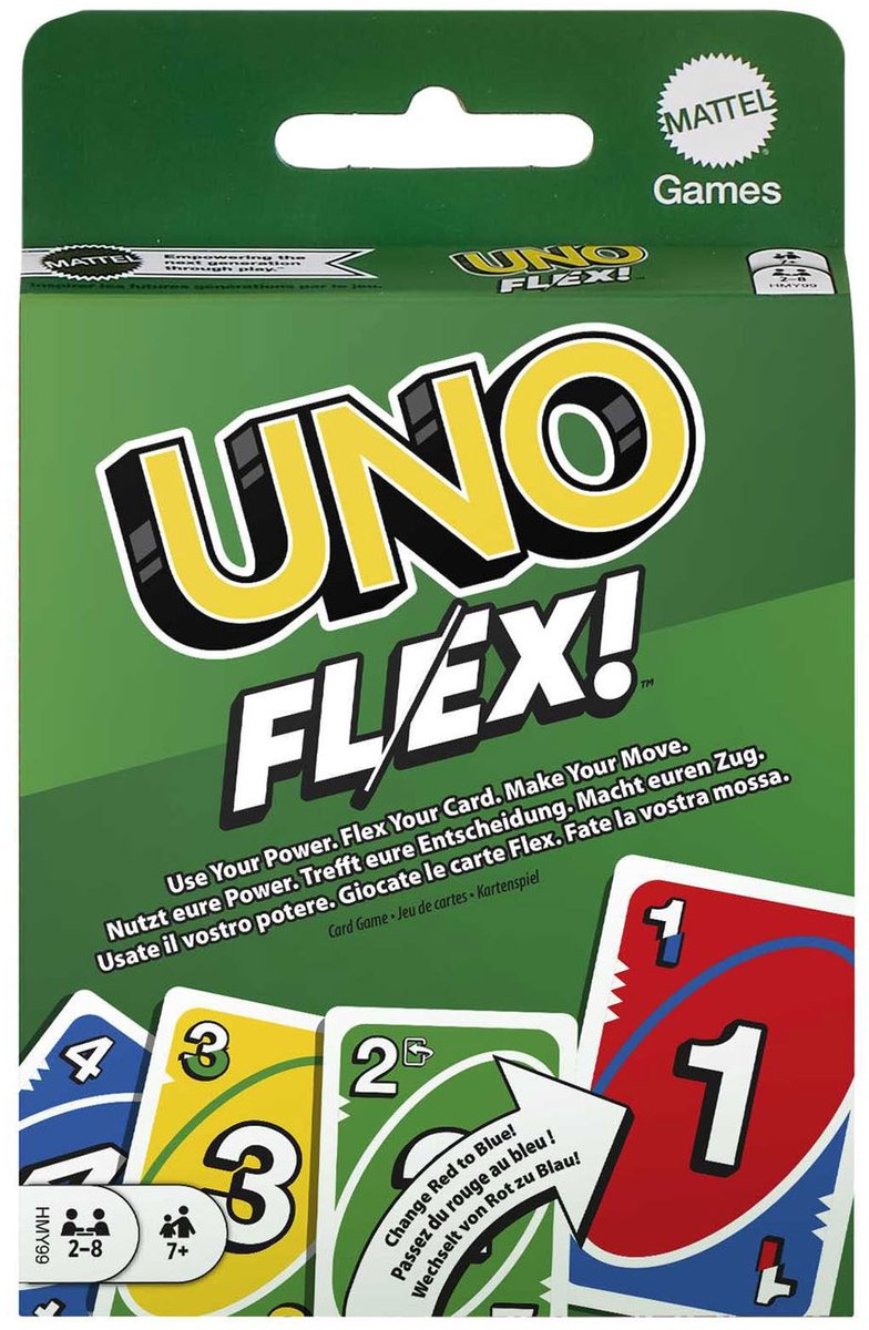 Mattel Uno Flex Card Game