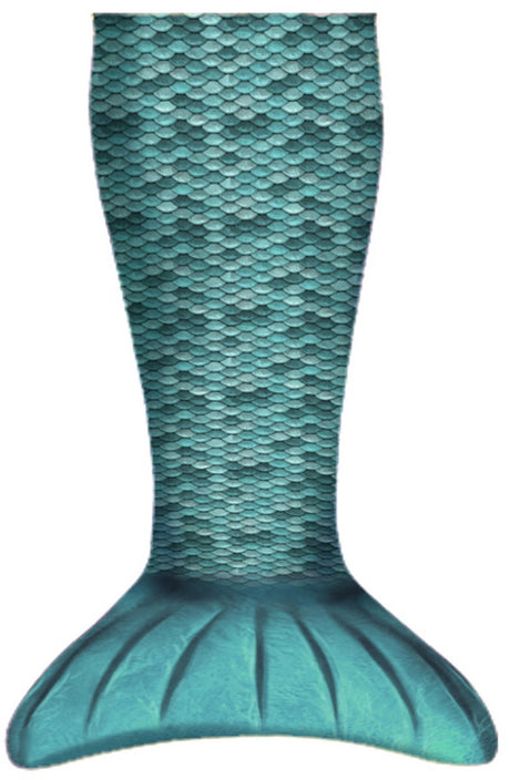 Kuaki havfruer havfruetæppe turkis, 60x130cm