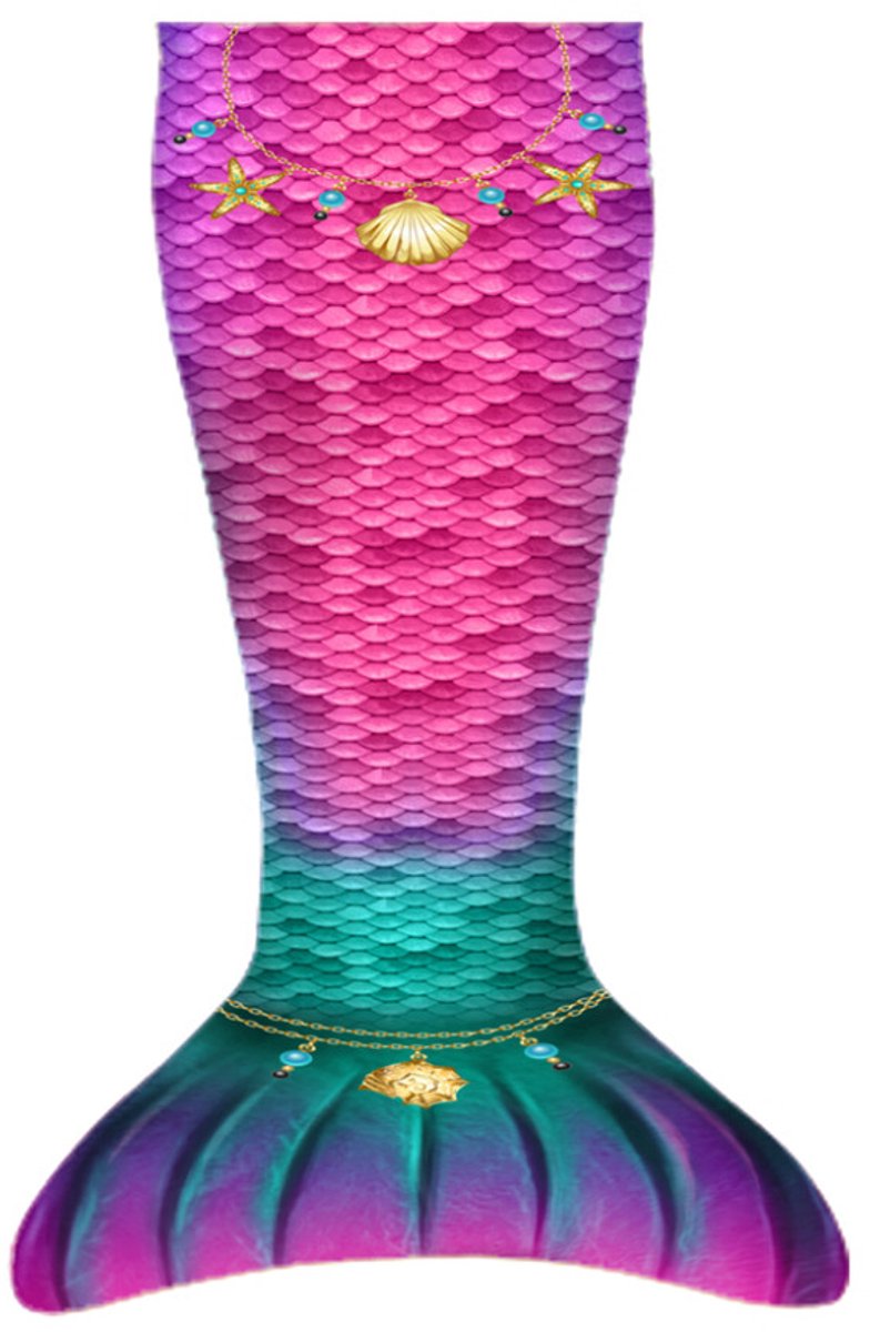 Kuaki havfruer havfruetæppestjerne, 60x130cm