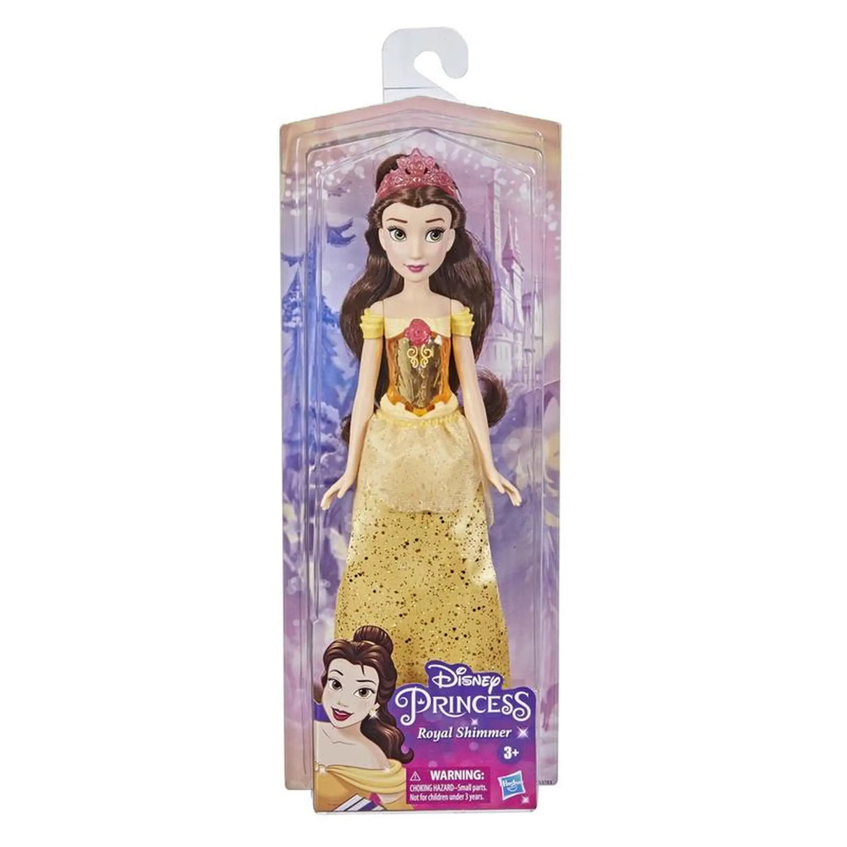 Hasbro disney prinsesse royal shimmer belle dukke fra