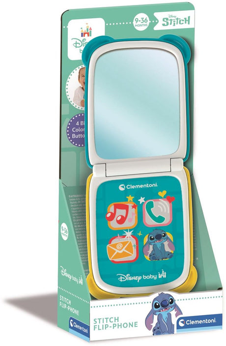 Clementoni baby disney stitch telefon foldbar