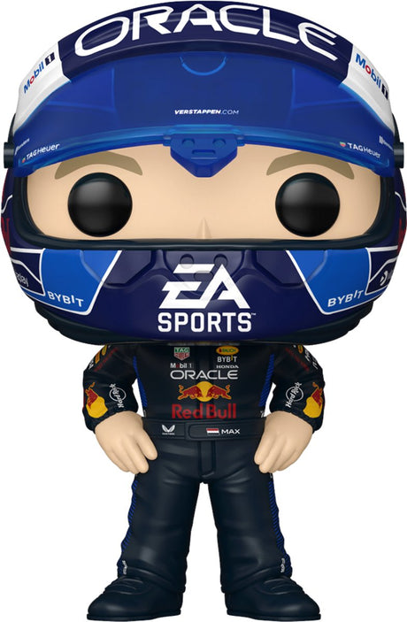 Funko formel 1 pop! vinyl figur max verstappen (usa hjelm) 9 cm - eksklusivt til bol