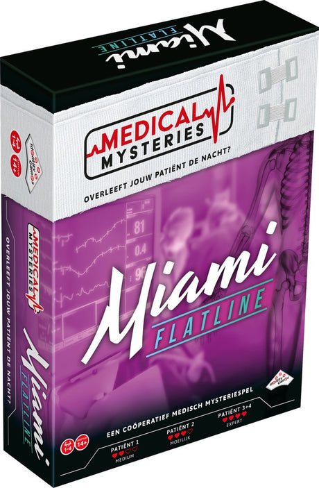 Identitetsspil medicinske mysterier: miami flatline - samarbejdsspil - arbejd sammen for at redde patienterne