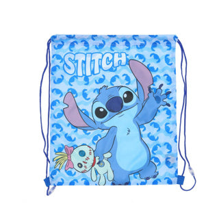 Stitch gym svømmetaske blå 40x35 cm