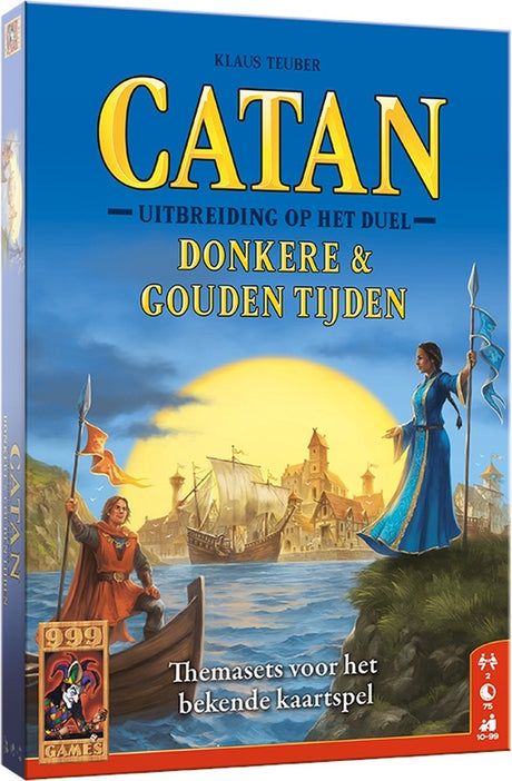 999spil 999 spil catan: duellen - mørke gyldne tider brætspil