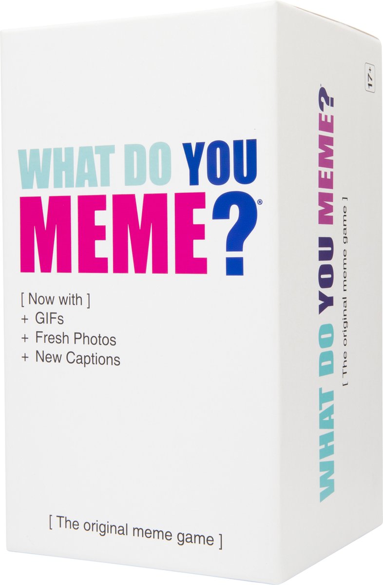 Hvad memer du? kernespil (ny udgave) inkluderer nu gifs opdateret indhold af relatable, spillet for meme elskere
