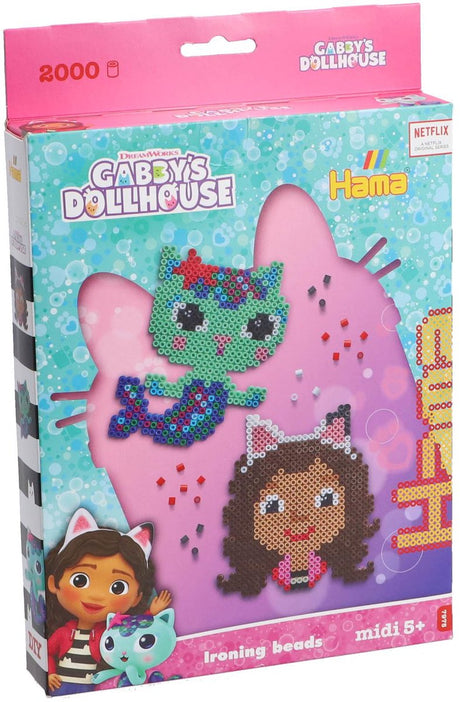 Hama strygeperler 2000 stk - gabbys dukkehus
