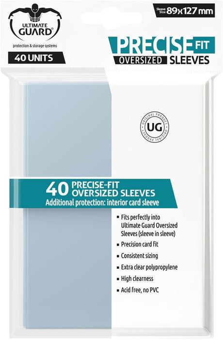 Ultimate guard præcisionspasform overdimensionerede ærmer (40)