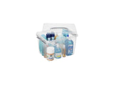 Sunware q-line opbevaringsboks gennemsigtig 22 liter 40x30x26cm