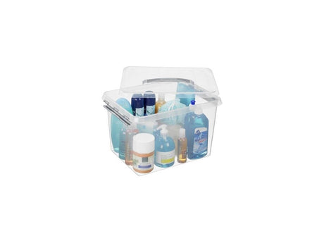 Sunware q-line opbevaringsboks gennemsigtig 22 liter 40x30x26cm