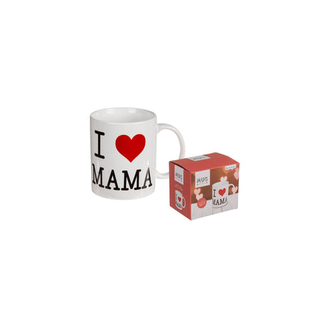 Ootb krus i love mama ø8x10cm i gaveæske