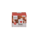 Ootb krus i love mama ø8x10cm i gaveæske