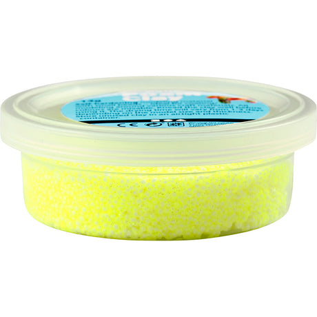 Foam clay ®, glitter, gul, 35 gr 1 æske