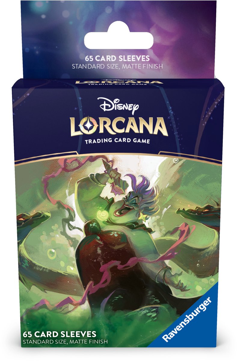 Disney lorcana: deck box ursula - kort opbevaringsboks